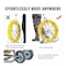 Vevor Fish Tape Puller Fiberglass 656 ft 5/16 in Wire Cable Running Duct Rodder LFT09 - alternate 2
