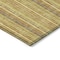 Homeroots 3' X 5' Gold And Copper Striped Washable Indoor Outdoor Area Rug 615055 - alternate 2