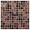 Apollo Tile Mingles 12 in. x 12 in. Glossy Brown and Yellow Glass Mosaic Wall and Floor Tile 20 sqft/case, 20PK MIX2088BR617A - alternate 1