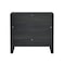 Manhattan Comfort Linda 24in Nightstand in Charcoal Gray (2-Drawer) NS015-GY - alternate 2
