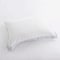 Homeroots Gray and White Queen 100% Cotton 200 Thread Count Washable Duvet Cover Set 528500 - alternate 3