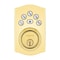 Kwikset Powerbolt 240 992400-001 Keypad Electronic Lock, 3 Grade, Zinc, Lifetime Polished Brass, KW1 Keyway 240TRLL03RBP4AL - alternate 2