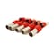Deejay Led Ferrule Crimp Connector Style for 2 Gauge Wire RED insulator TBHCLAMP2RED - alternate 2