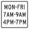 Sign Solutions Usa Traffic Sign, 24 in Width, Aluminum Sign, Square DUS06DWT2424R10-20aP - alternate 1