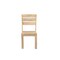 Homeroots Set of Two Beige Solid Wood Ladder Back Dining Side Chairs 565293 - alternate 2