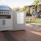 Vevor Stainless Steel Trash Drawer With Trash Bag Ring and Square Cut-Out Lower Sliding Rails Waterproof KM-CTG-2302-SKU8 - alternate 2
