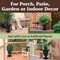 Pure Garden Outdoor Planter 2-Pack 16x18 in Urn Planters Plastic Plant Pots for Indoor or OutdoorFlower Pots 50-LG1431 - alternate 3