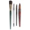 Silver Brush Atelier Quills/Varnish Brushes, 4-Piece Set QL-5357 - alternate 2