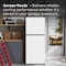 Tcl 10.1 Cu. Ft. Double-Door Refrigerator with Freezer, White TRT10T4AW - alternate 2