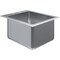 Amgood Stainless Steel 1 Compartment Drop-In Sink. Bowl 14 in. x 16 in. x 10 in. No Faucet SINK DIS S1C-141610-NF-Z - alternate 1