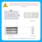 Sierra Grates 4 in. H X 14 in. W 2-Way 45 Degree Louvered, Steel, White Sidewall / Ceiling Register TWC414-WHT - alternate 3