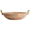 Cravings By Chrissy Teigen 13 Inch Mango Wood Bowl with Aluminum Gold Handles 95883.01 - alternate 3