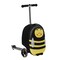 Gopowerbike GoVoyage 3-Wheel Kids Luggage Scooter with Light-Up Wheels, Black KLG3W - alternate 1