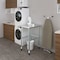 Amgood 30in D x 24in L Stainless Steel Open Base Table, 3in Casters AMG WT-3024-RCB-WHEELS-Z - alternate 2
