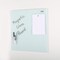 M&T Displays Frameless Tempered Glass Dry Erase Board Magnetic Board - White - 13.78x13.78 inch T00MGB0335X2000 - alternate 2