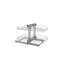 Rev-A-Shelf Steel, Chrome, 32.25 in W, 21 in H, 20.25 in D 5PSP-18SC-CR - alternate 1