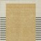 Homeroots 5' X 8' Gold Black And Beige Striped Washable Indoor Outdoor Area Rug 597218 - alternate 3