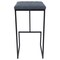 Leisuremod Quincy Quilted Stitched Leather Bar Stools with Metal Frame, Peacock Blue QS29BU - alternate 4