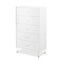 Homeroots 32" White Five Drawer Standard Chest 286660 - alternate 2
