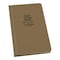 Rite In The Rain Hard Cover Notebook, 4.75 in x 7.5in, Tan 970TF - alternate 1