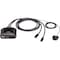 Aten 2-Port 4K DisplayPort USB-C Cable KVM Switch with Remote Port Selector US3312 - alternate 1