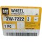 Caterpillar WHEEL, CATERPILLAR OEM 2W7222 2W7222 - alternate 1