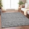 Homeroots 10' X 14' Gray Oriental Washable Indoor Outdoor Area Rug 607547 - alternate 4