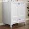 Flash Furniture Haven 30 Inch Bathroom Vanity w/Sink, Storage Cabinet w/Soft Close Doors and Bottom Drawer, White FS-BN-4-30-KD-WH-GG - alternate 2