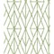 York Wallcoverings Riviera Bamboo Trellis Green Wallpaper CV4451 - alternate 1