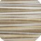 Homeroots 8' Brown Beige And Gray Round Striped Washable Indoor Outdoor Area Rug 597315 - alternate 3