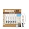 Bulbrite LED Filament PK of 6, 5.1 W Dimmable B11 Light Bulb with Clear FinishE12 Base, 2700K 776232 - alternate 2