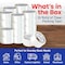 Campior Clear Packing Tape, Heavy Duty, 1.88In x 60 Yards, 2.7mil, 24 Rolls for Shipping and Sealing CMPTAPE24 - alternate 2