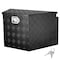 Vevor Trailer Tongue Tool Storage Box 39x16.5x12 inch Aluminum Alloy + Lock Keys JL-TB09-4 - alternate 1