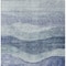 Homeroots 8' X 10' Light Blue And Dark Blue Abstract Washable Indoor Outdoor Area Rug 604968 - alternate 2