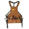 Bucket Boss Tool Apron, Tool Apron, Brown, Canvas, 16 Pockets 80200 - alternate 2