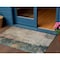 Homeroots 3' X 5' Taupe Blue And Lavender Abstract Washable Indoor Outdoor Area Rug 606080 - alternate 1