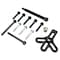 Performance Tool Harmonic Balancer Puller, 4 in. Hubs, SAE Metric Bolts W160 - alternate 1