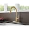 Delta Trinsic Single Handle Pull-Down Kitchen Faucet with Touch2O Technology 9159T-CZ-DST - alternate 3