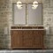 James Martin Vanities Brookfield 60" Double Vanity, Honey Oak, w/ 3 CM Siberian Silestone Top w/FreePower Wireless Charger 547-V60D-HNO-FSFR - alternate 2