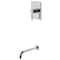 Kingston Brass Single-Handle Pressure Balanced Tub Faucet, Polished Chrome KB6341DLTO - alternate 1
