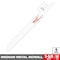 Milwaukee Tool 3-5/8" 14 TPI SUPER SAWZALL Blade (5 PK) 48-00-5162 - alternate 2