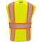 Ironwear Two-Tone Hi-Vis Safety Vest M Class 2 H Back, , Zipper 6 Pockets 1287-LZ-MD - alternate 2