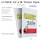 Signmission Carpet Sale, Plastic Signs Only 24 Inch x 36 Inch, Corrugated Plastic, 2PK CSB-2436-2PACK-Carpet Sale - alternate 2