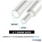 Kable Kontrol 4:1 Shrink Ratio, Teflon (PTFE) Heat Shrink Tubing, 3/4in ID, 4 FT Stick, Clear HS4-PTFE-075-4-CL - alternate 3