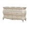 Homeroots 66" Pearl Solid and Manufactured Wood Seven Drawer Triple Dresser 490465 - alternate 2