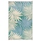 World Rug Gallery Modern Floral Reversible Plastic Area Rug 9 ft x 12 ft Green 6053GREEN9X12 - alternate 3