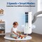 Edendirect 4560 BTU(DOE) Portable Air Conditioner Cools 200 sq. ft. with Dehumidifier, Remote, Sleep Mode ZR-KY-17D1 - alternate 3