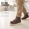 Handpoint Mens 6 in Soft Toe Work Boots-Water Resistant Brown Leather Safety Boots, EH Rated, 7 HVB305-D-7 - alternate 2