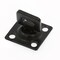 Prime-Line Door and Gate Safety Hasp Hinge Latch with Swivel Staple 4-3/8 inch with Screws Matte Black U 117188 - alternate 3
