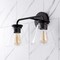 Jonathan Y Kondo 17" 2-Light Modern Farmhouse Iron LED Vanity, Oil Rubbed Bronze/Clear JYL9907A - alternate 2